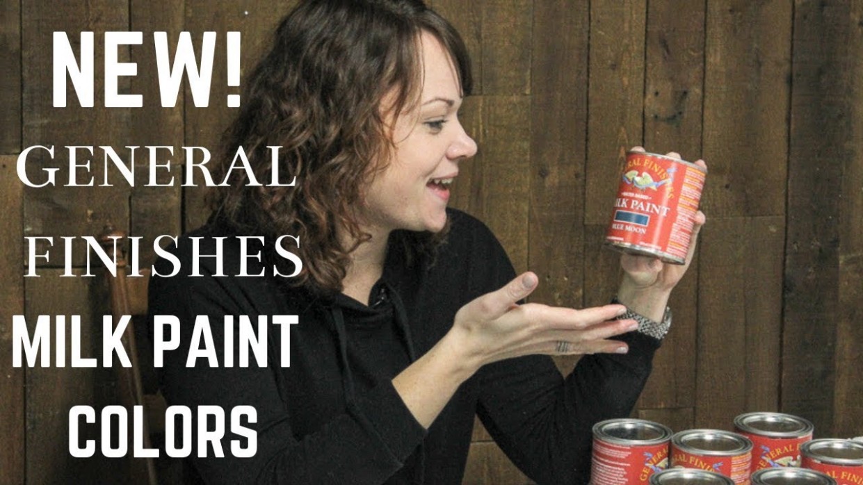 New General Finishes Milk Paint Colors Unboxing General Finishes Chalk Paint Near Me