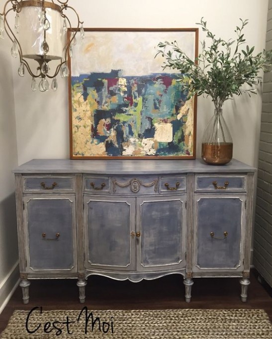 Old Violet … | Annie Sloan Painted Furniture, Annie Sloan ..