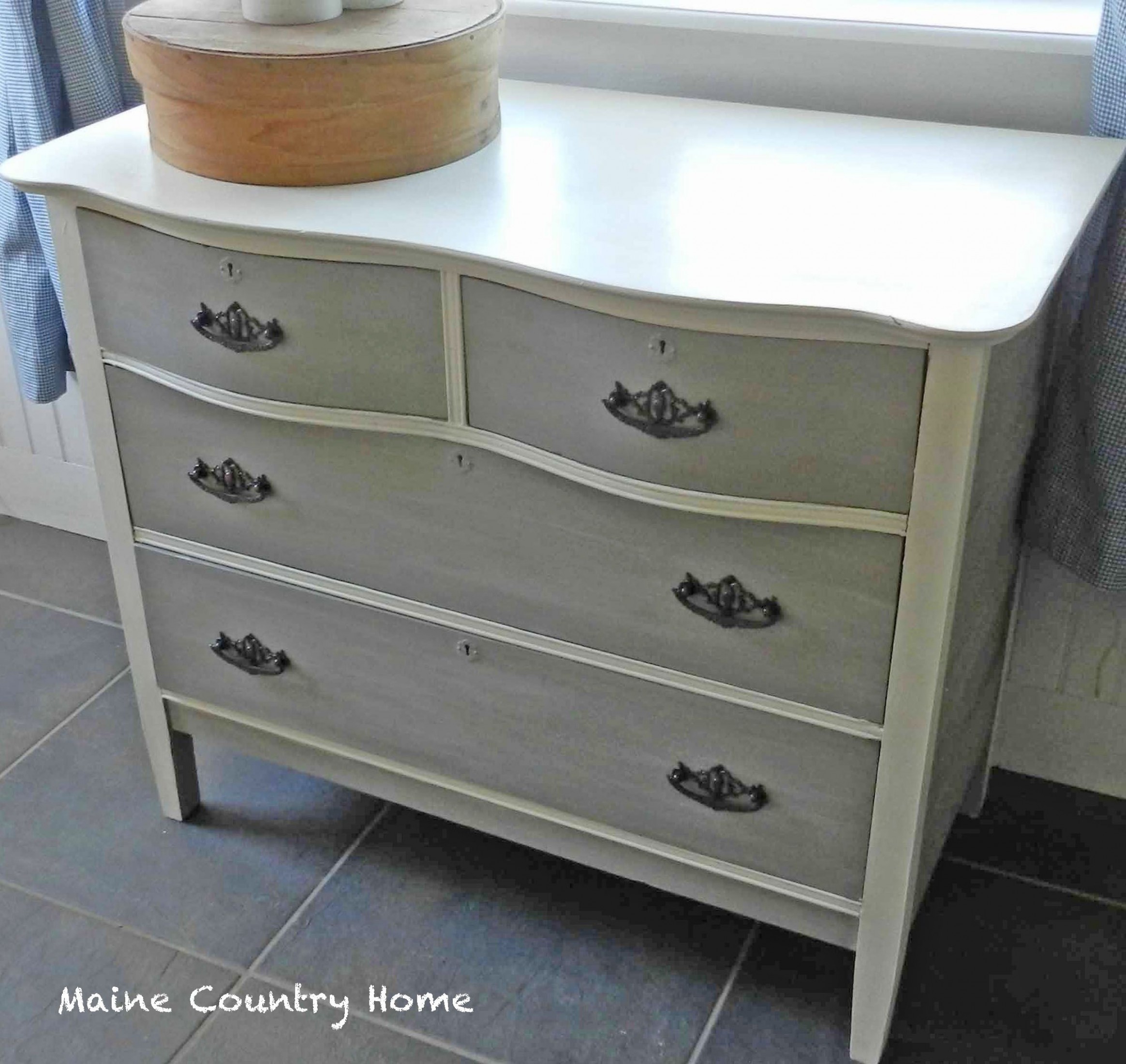 Old White And French Linen Dresser | Chalk Paint Projects, Painted ..