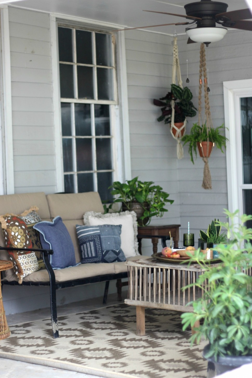 Our Fixer Upper: Patio — Gathered Living Hobby Lobby Porch Furniture