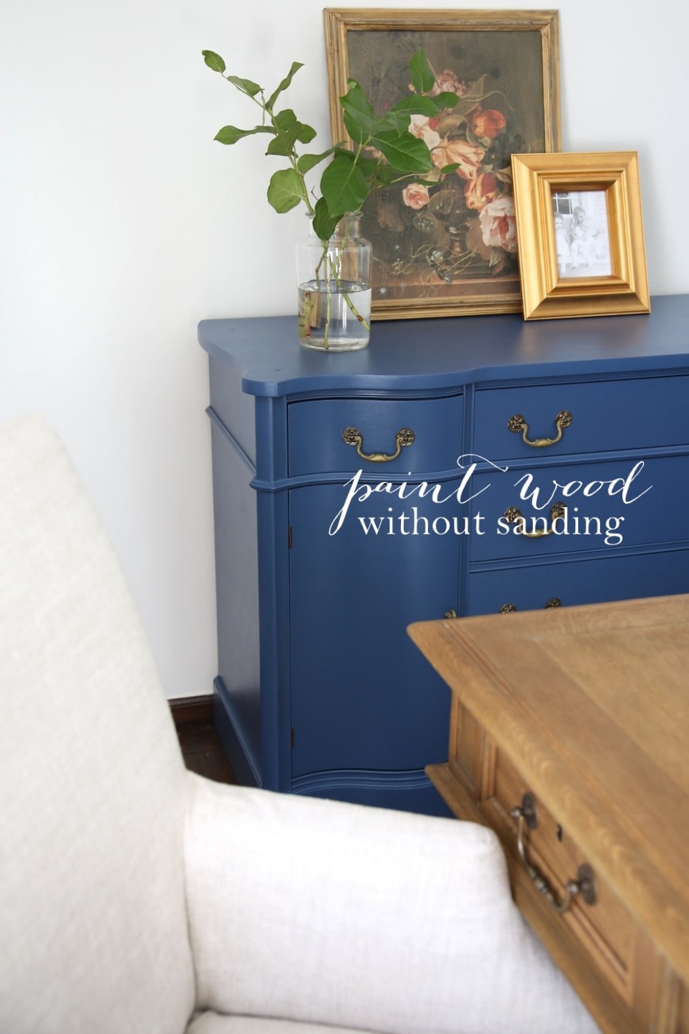 Paint Without Sanding For Furniture, Cabinets & Trim Can You Chalk Paint Over Painted Furniture