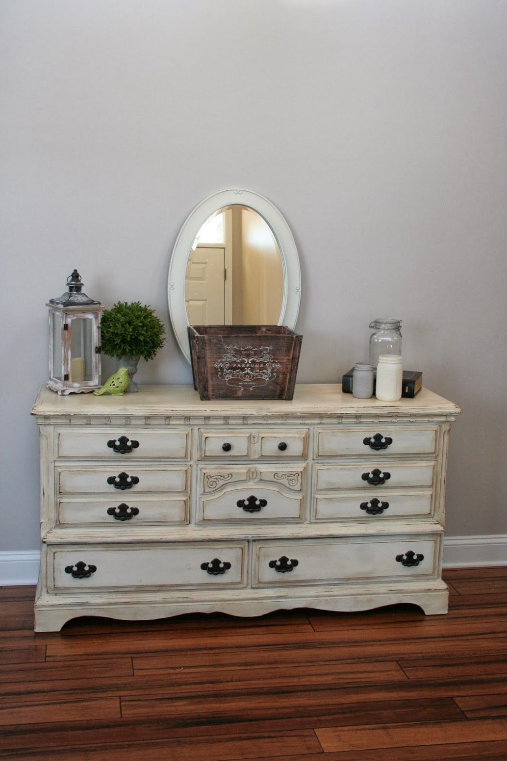 Painted Dresser Using Annie Sloan Chalk Paint In Old White ..