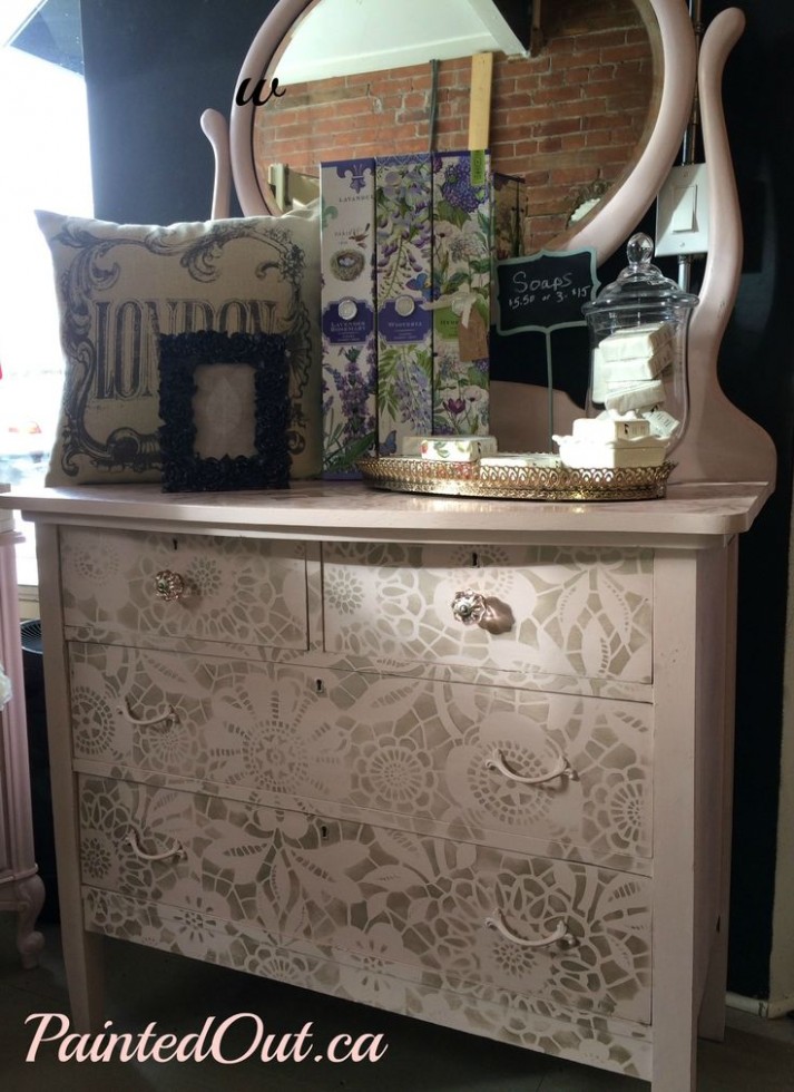Painted Out, Vanity Dresser With Antoinette Chalk Paint ..