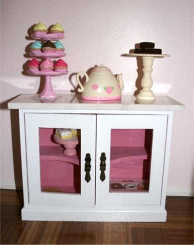 Painted Treat Cabinet Hobby Lobby | American Girl Crafts ..