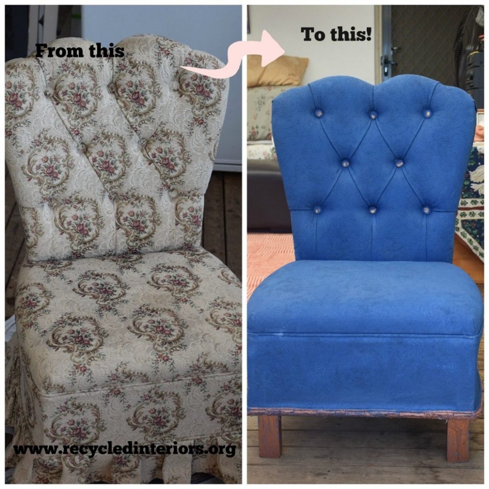 Painting An Upholstered Chair With Annie Sloan Chalk Paint Helen ..