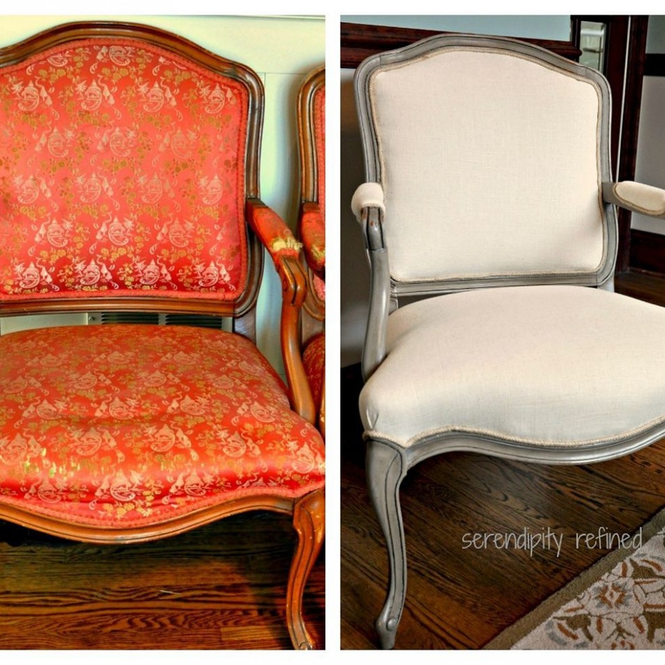 Painting Family Heirloom Upholstered Chair | Chalk Paint ..