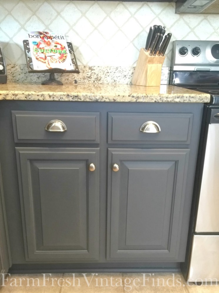 Painting Kitchen Cabinets With General Finishes Milk Paint Farm ..