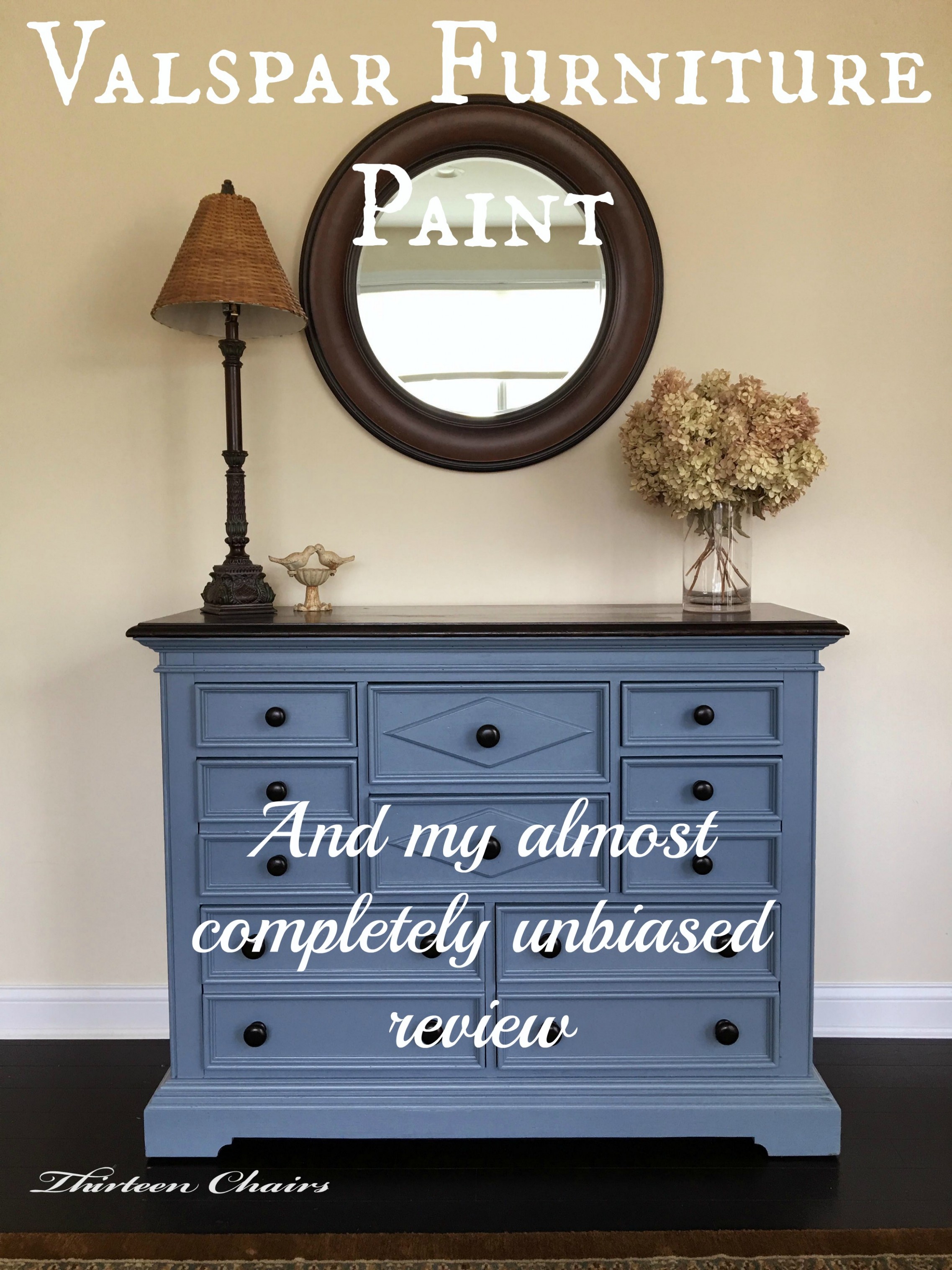 Painting With Valspar Furniture Paint Can You Paint Over Chalk Paint With Enamel