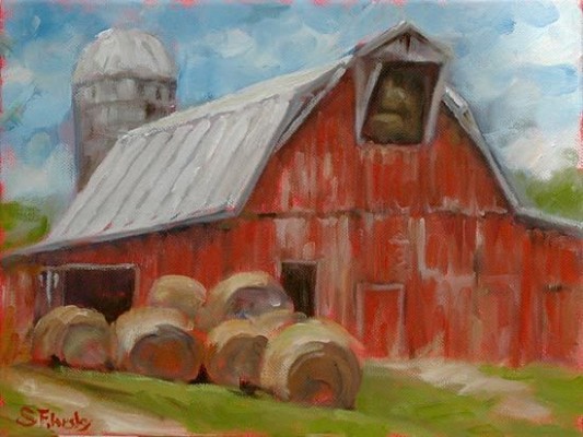 Paintings Of Red Barns Google Search | Paintings & Arts ..