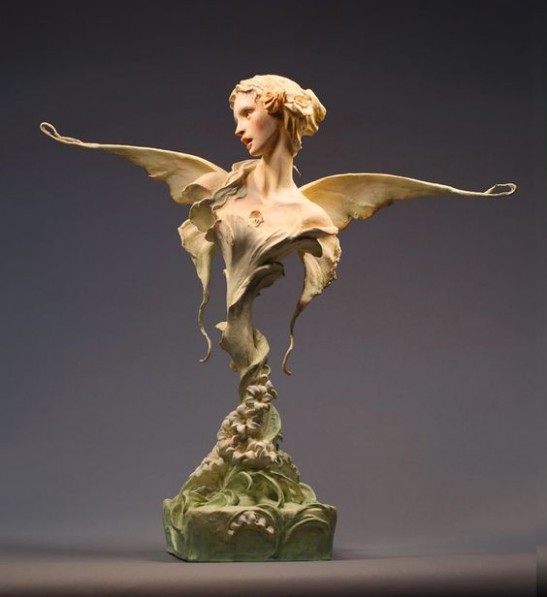 Paper, Sculpture And Home On Pinterest Painting Air Dry Clay Sculptures
