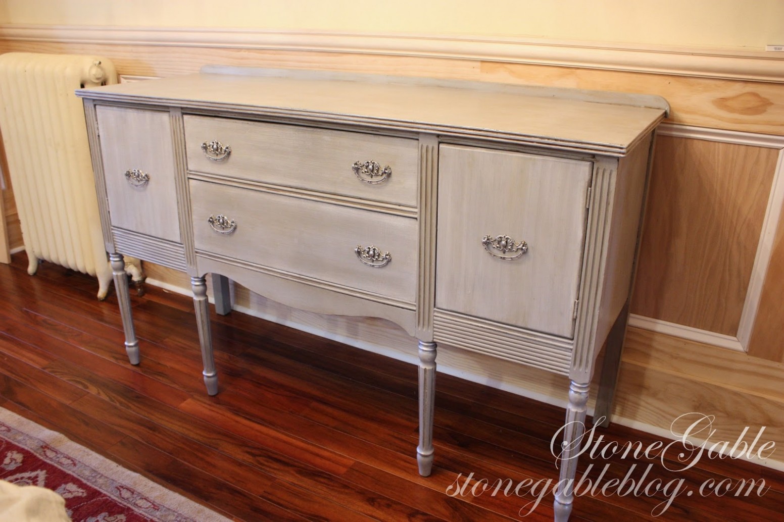 Paris Grey Buffet Stonegable Where To Find Annie Sloan Chalk Paint In Canada