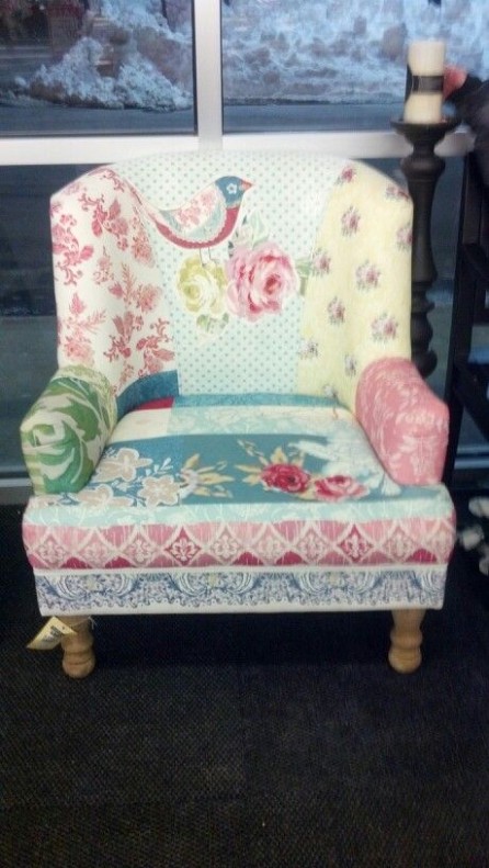 Patchwork Chair At Hobby Lobby! Love It! | Furniture Hobby Lobby Patchwork Furniture