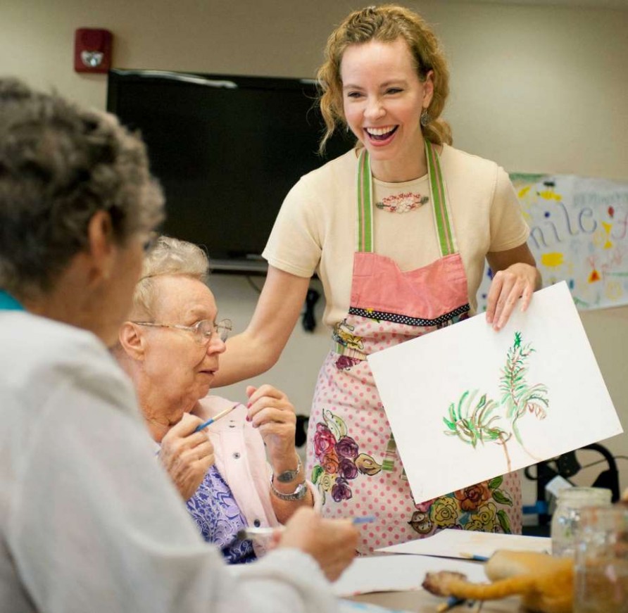 People With Dementia Express Selves Through Art San Antonio ..