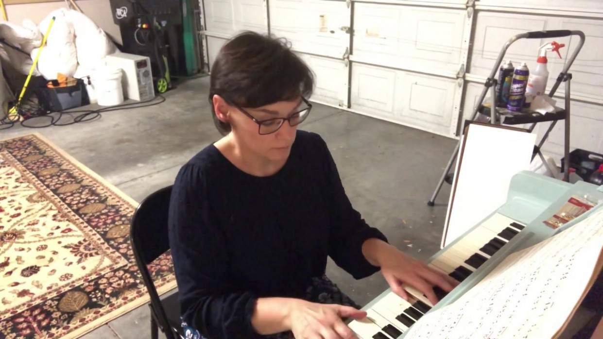 Project Blog: Refinishing Family Piano Annie Sloan Chalk Paint Joplin Mo