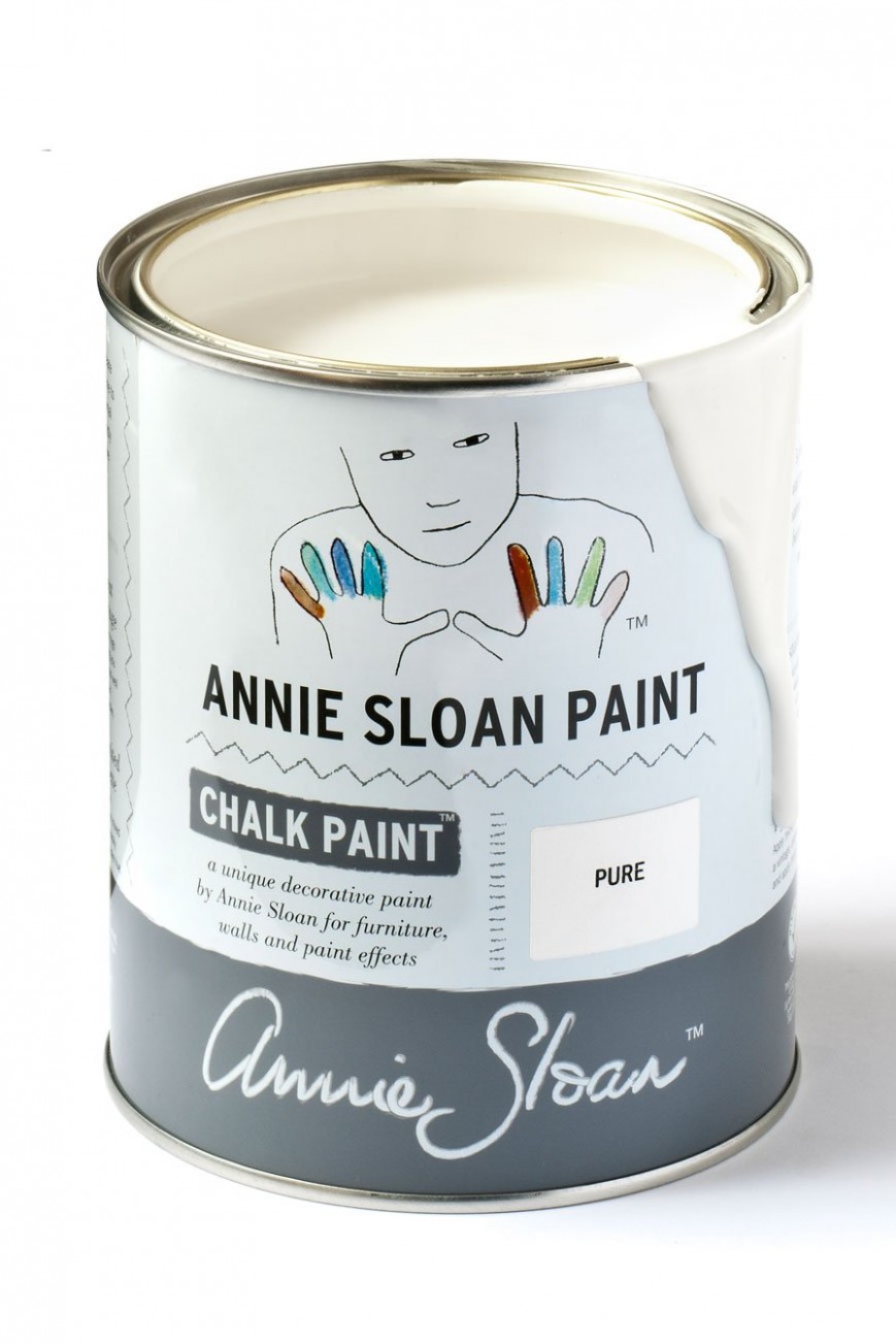 Pure White Chalk Paint® By Annie Sloan Annie Sloan Chalk Paint Old White With Dark Wax