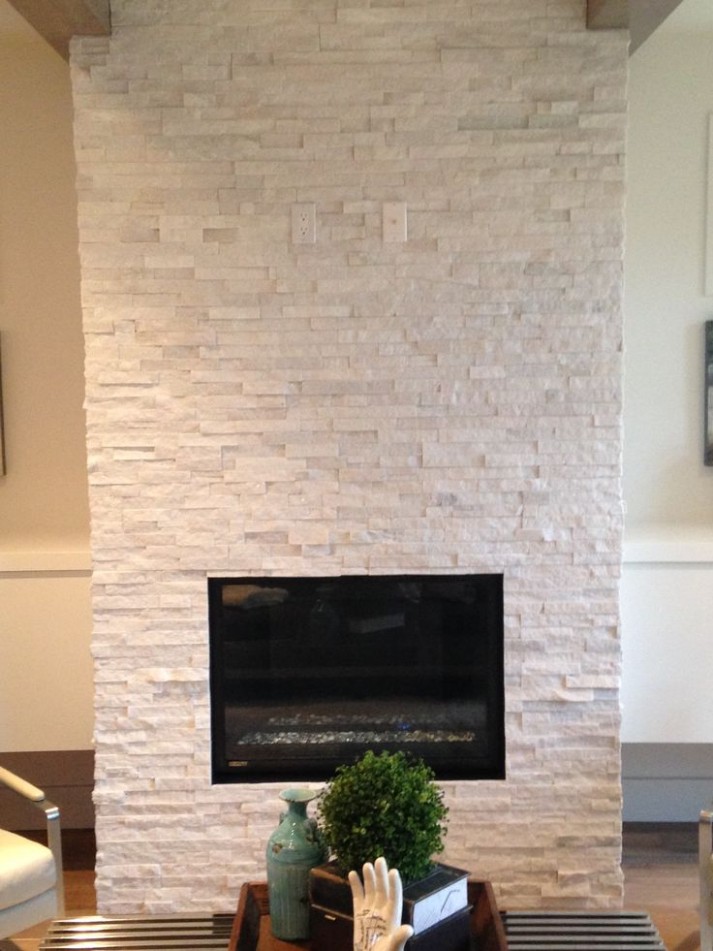Quartz Ledgestone Fireplace. Supplied And Installed By ..