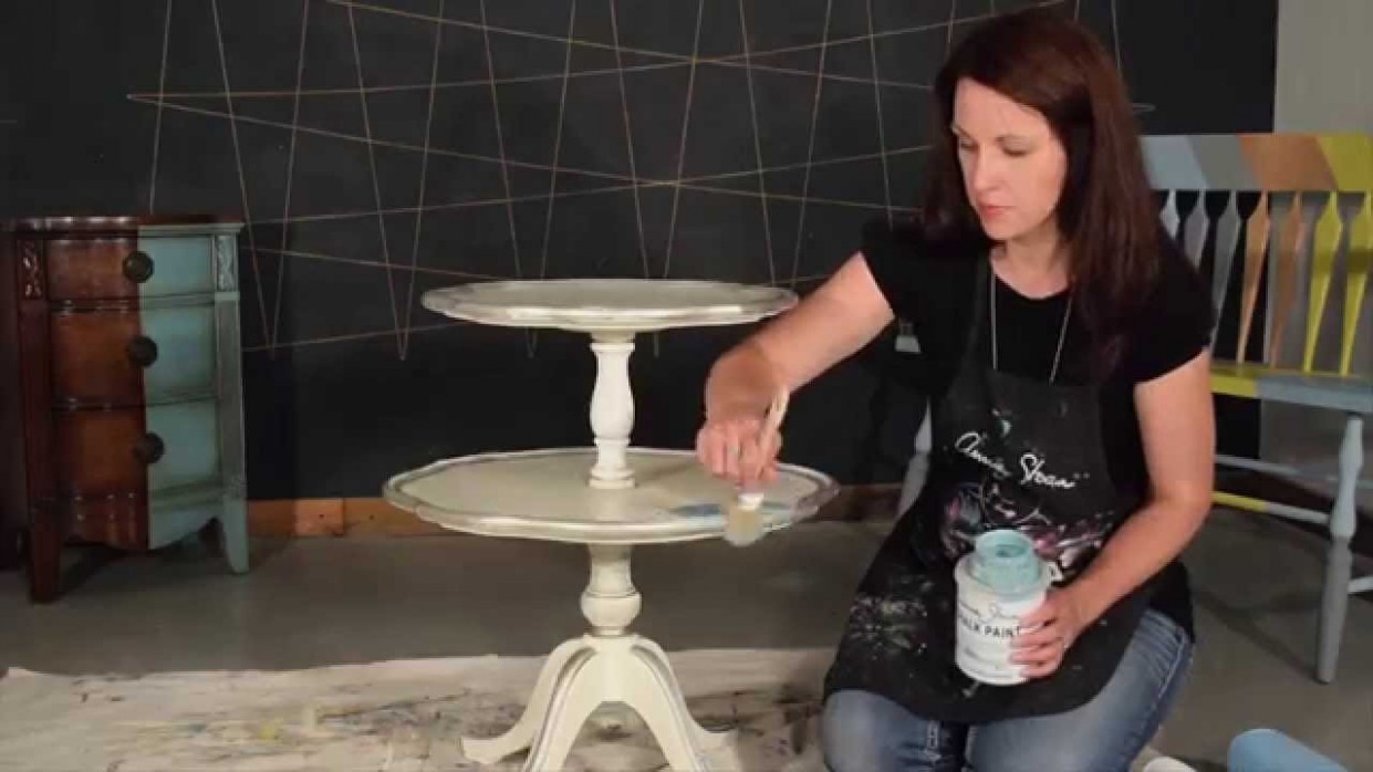 Quick Tips: Painting Chalk Paint™ Over Wax Can I Paint Over Chalk Paint That Has Been Waxed