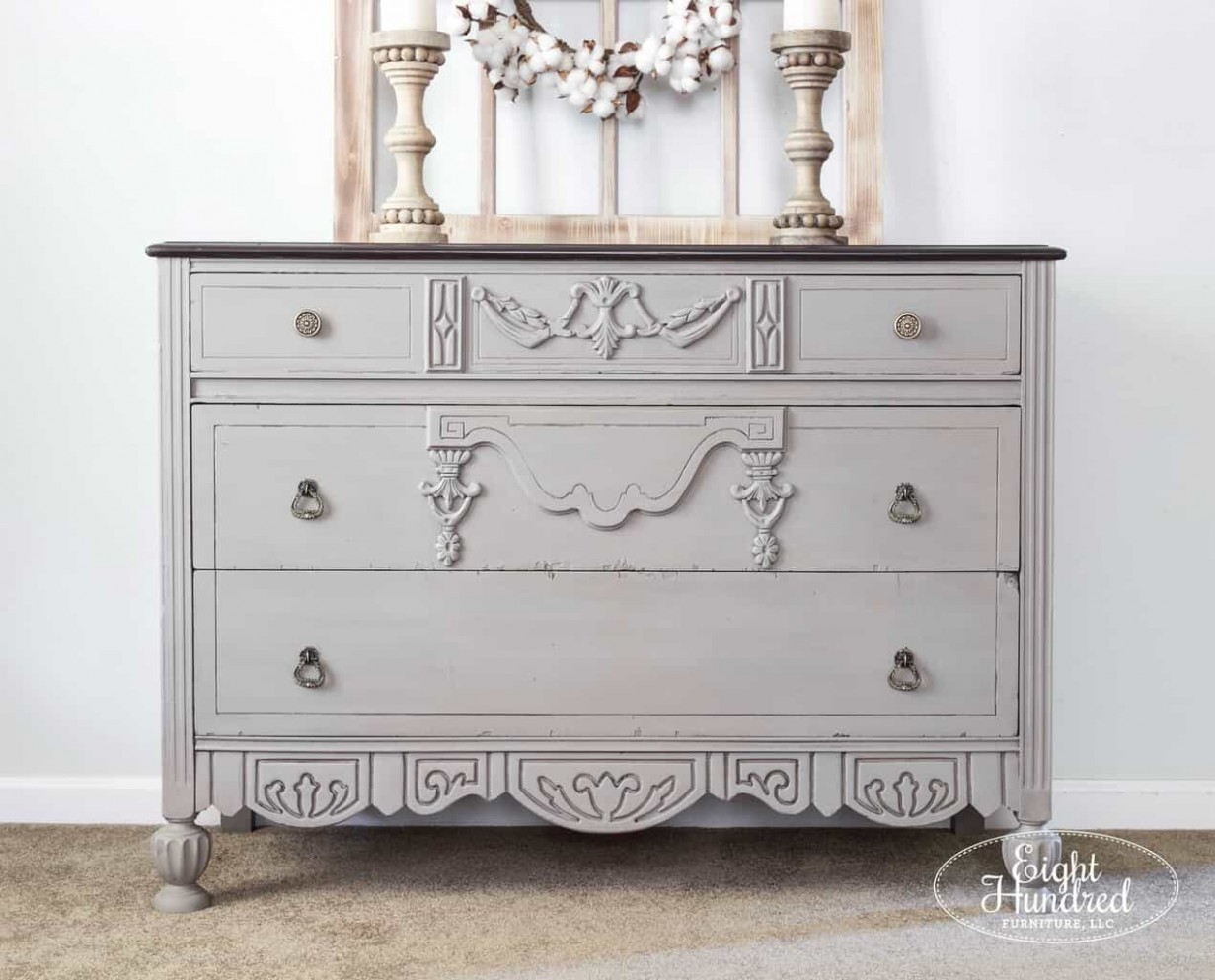 Repainting A Dresser In Chalk Paint® Eight Hundred Furniture Annie Sloan Chalk Paint For Sale