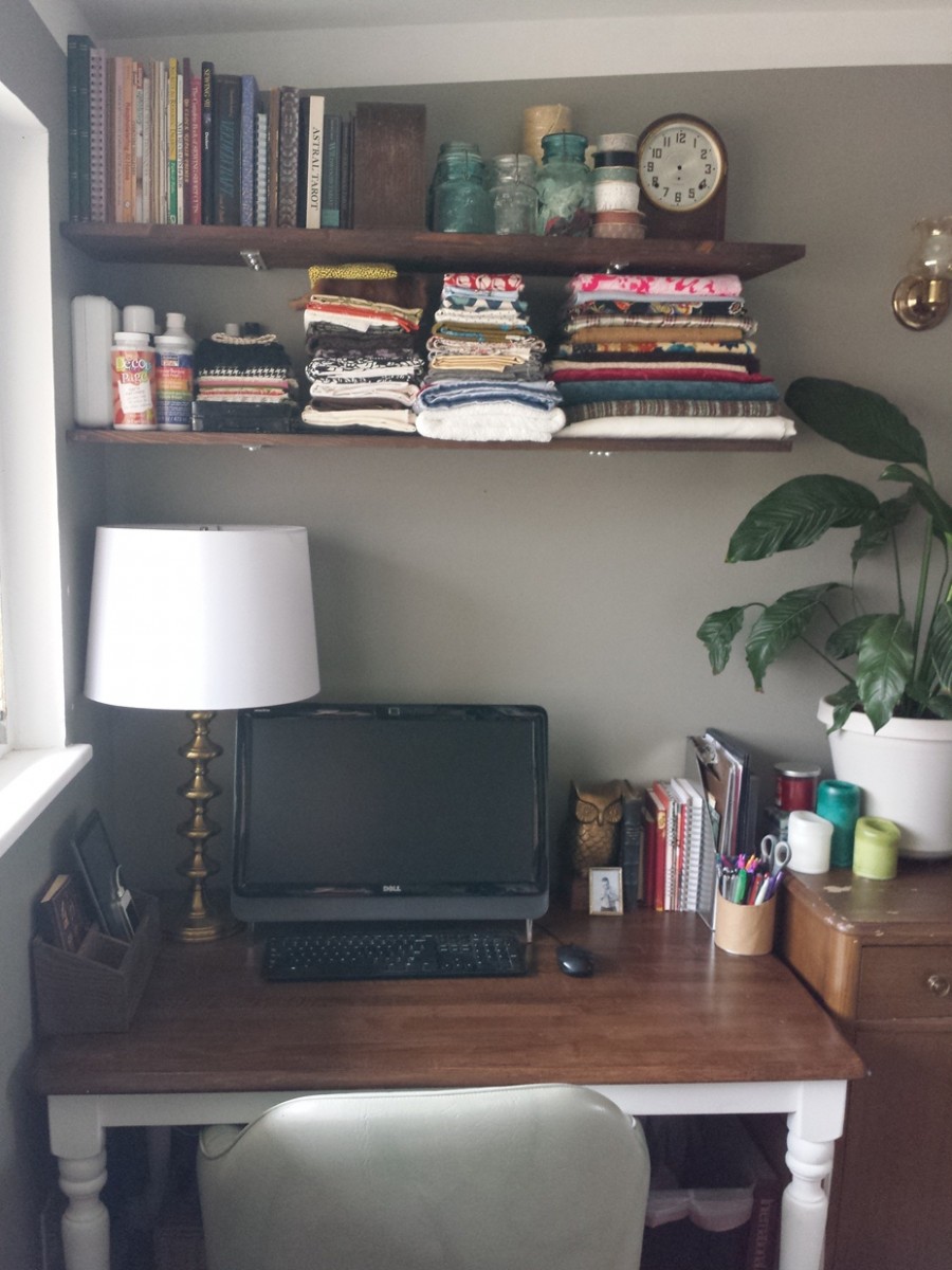 Room Tour: My Studio/office/closet – Zounds Designs Hobby Lobby Unfinished Furniture