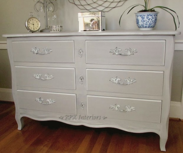 Rpk Interiors: French Linen Dresser & Night Stand Annie Sloan Chalk Paint French Linen Dupe
