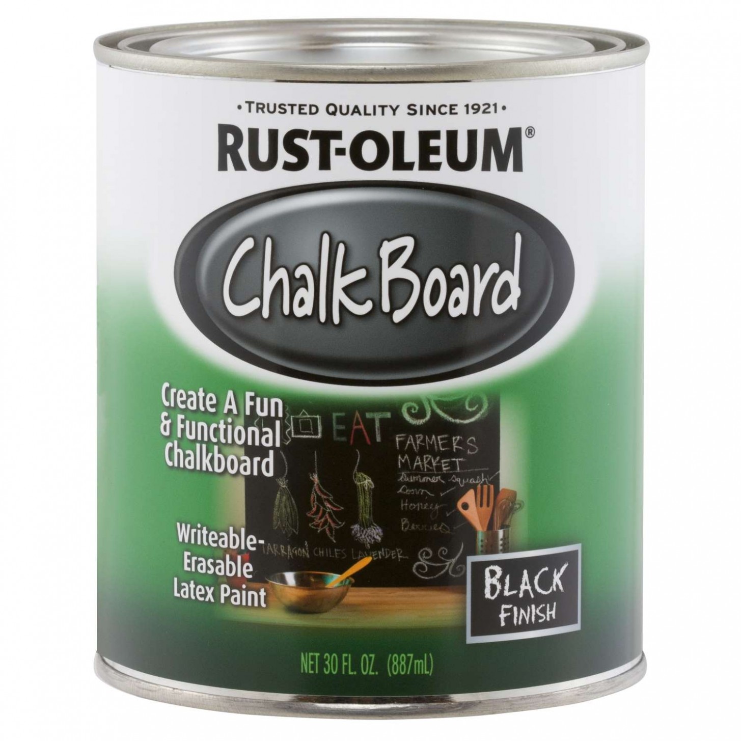 Rust Oleum Black Chalkboard Paint 5 Oz