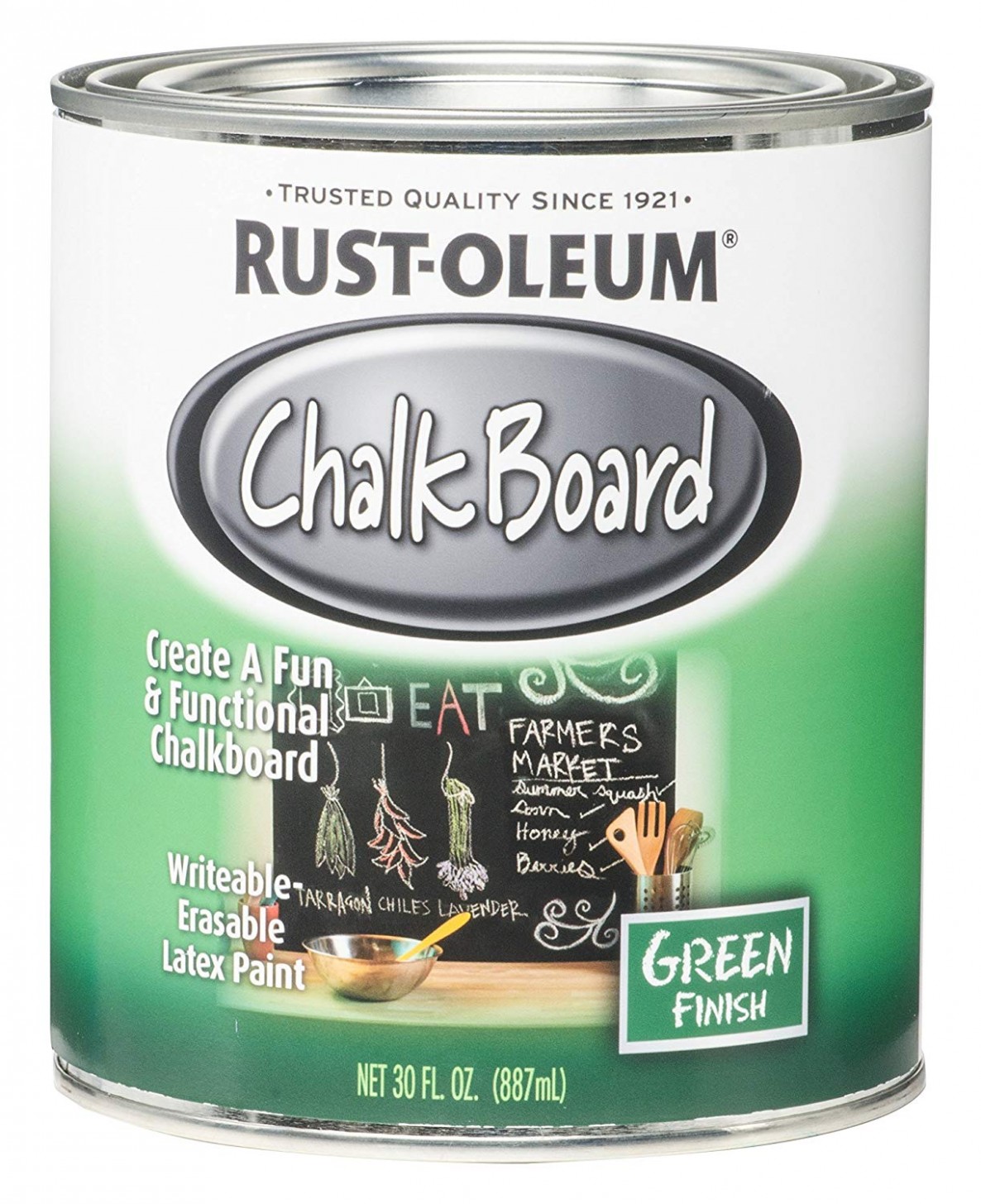 Rustoleum Ncf Green Chalkboard Paint Can You Use Chalkboard Paint On Metal