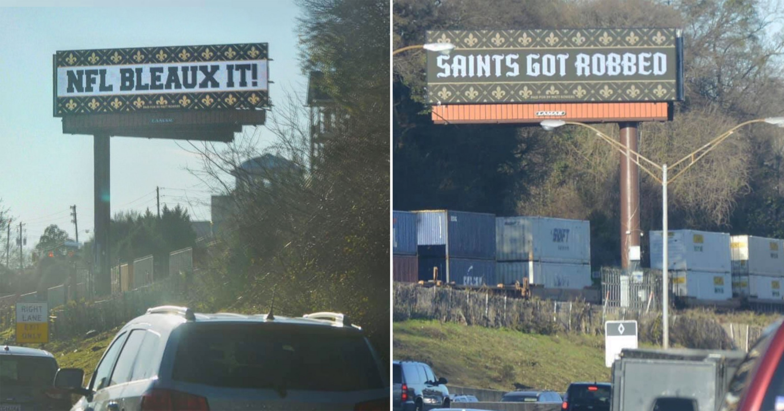 Saints Fans Buying Billboards Around Super Bowl Site In Atlanta ..