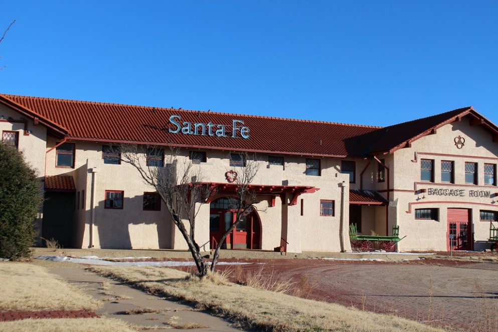 Santa Fe Railroad Depot (amarillo, Texas) | Historic 1910 ..