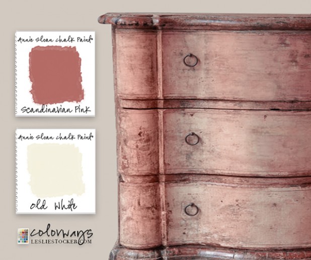 Scandinavian Pink | Colorways With Leslie Stocker Annie Sloan Chalk Paint Pink