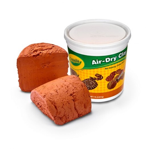 Shop For The Crayola® Terra Cotta Air Dry Clay At Michaels Painting Crayola Air Dry Clay