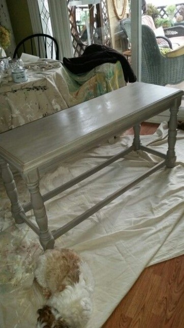 Sofa Table After. Painted With Annie Sloan Chalk Paint ..