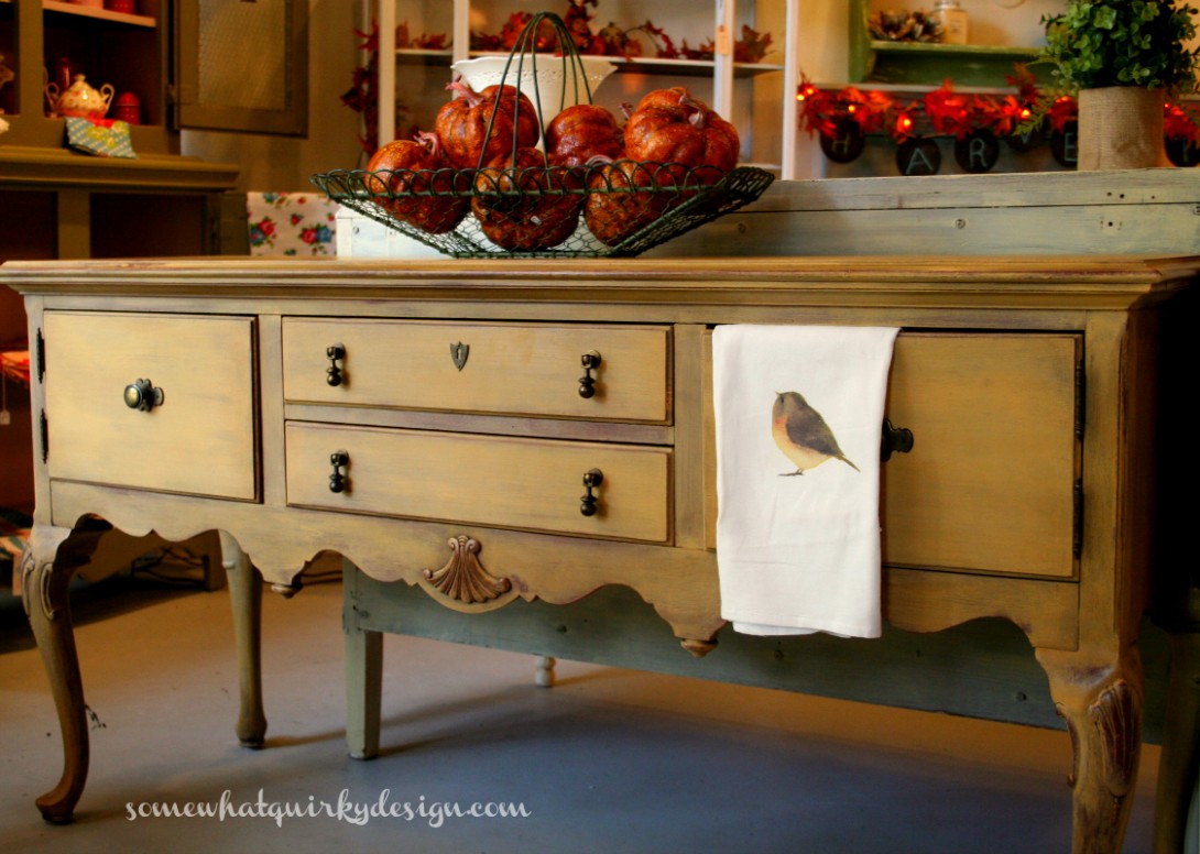 Somewhat Quirky: Buffet In Primer Red And Arles Chalk Paint Annie Sloan Chalk Paint Arles