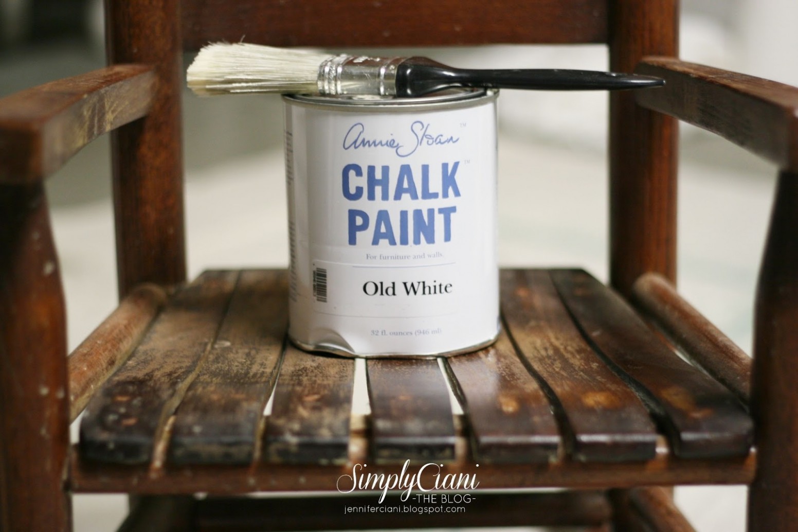 Step By Step: Annie Sloan Chalk Paint Tutorial | Simply Ciani Annie Sloan Chalk Paint Logo