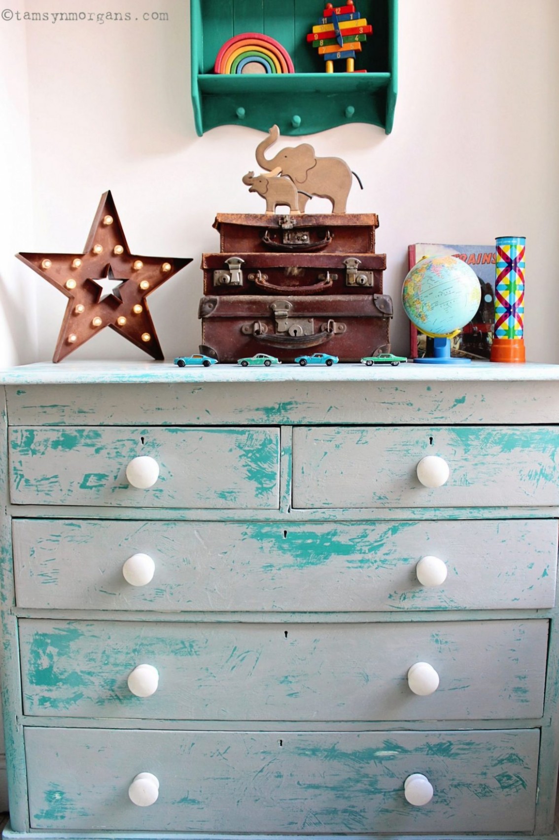 Tamsyn Morgans | Chest Of Drawers Makeover With Chalk Paints By ..
