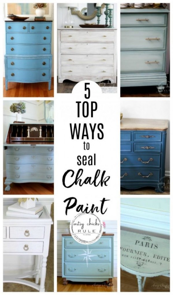 The 5 Top Ways To Seal Chalk Paint (or Milk Paint ..