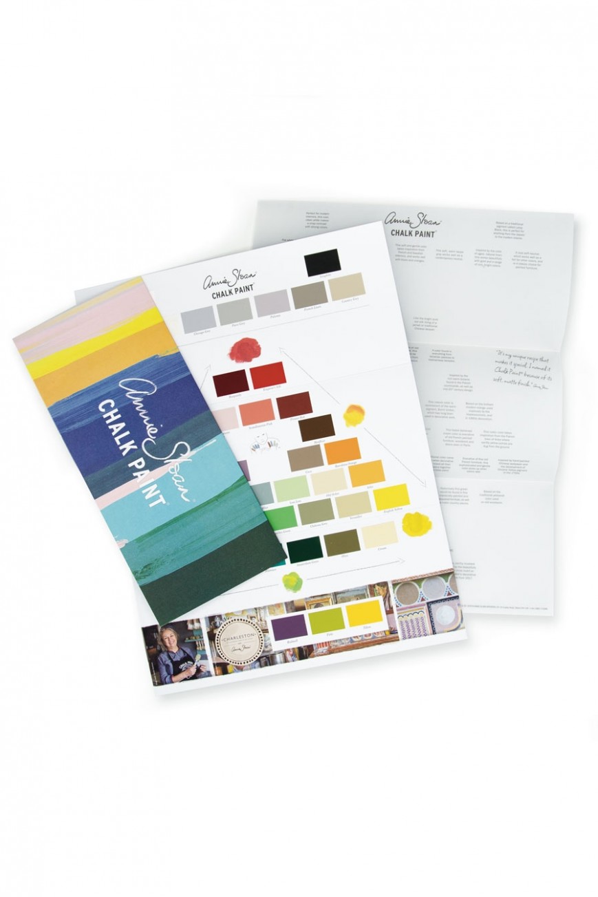 The Chalk Paint® Colour Card Annie Sloan Chalk Paint Colour Range