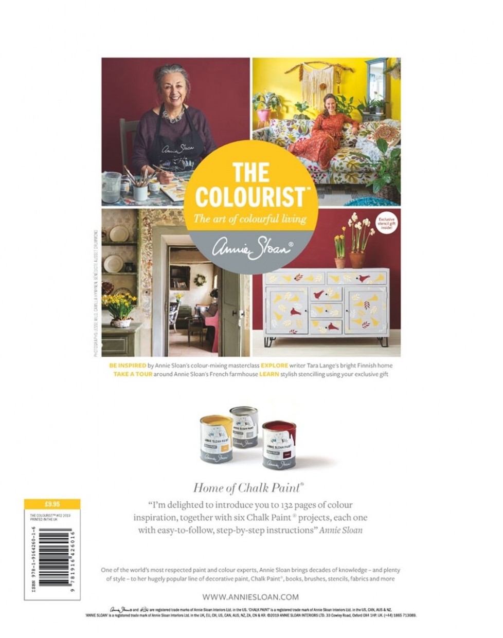 The Colourist Issue 7 By Annie Sloan Annie Sloan Chalk Paint New Colours