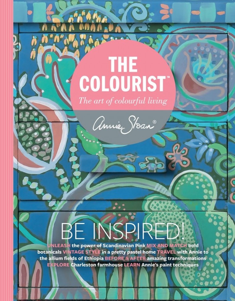 The Colourist Issue 8 Big Blue Trunk Annie Sloan Chalk Paint Stockists Queensland