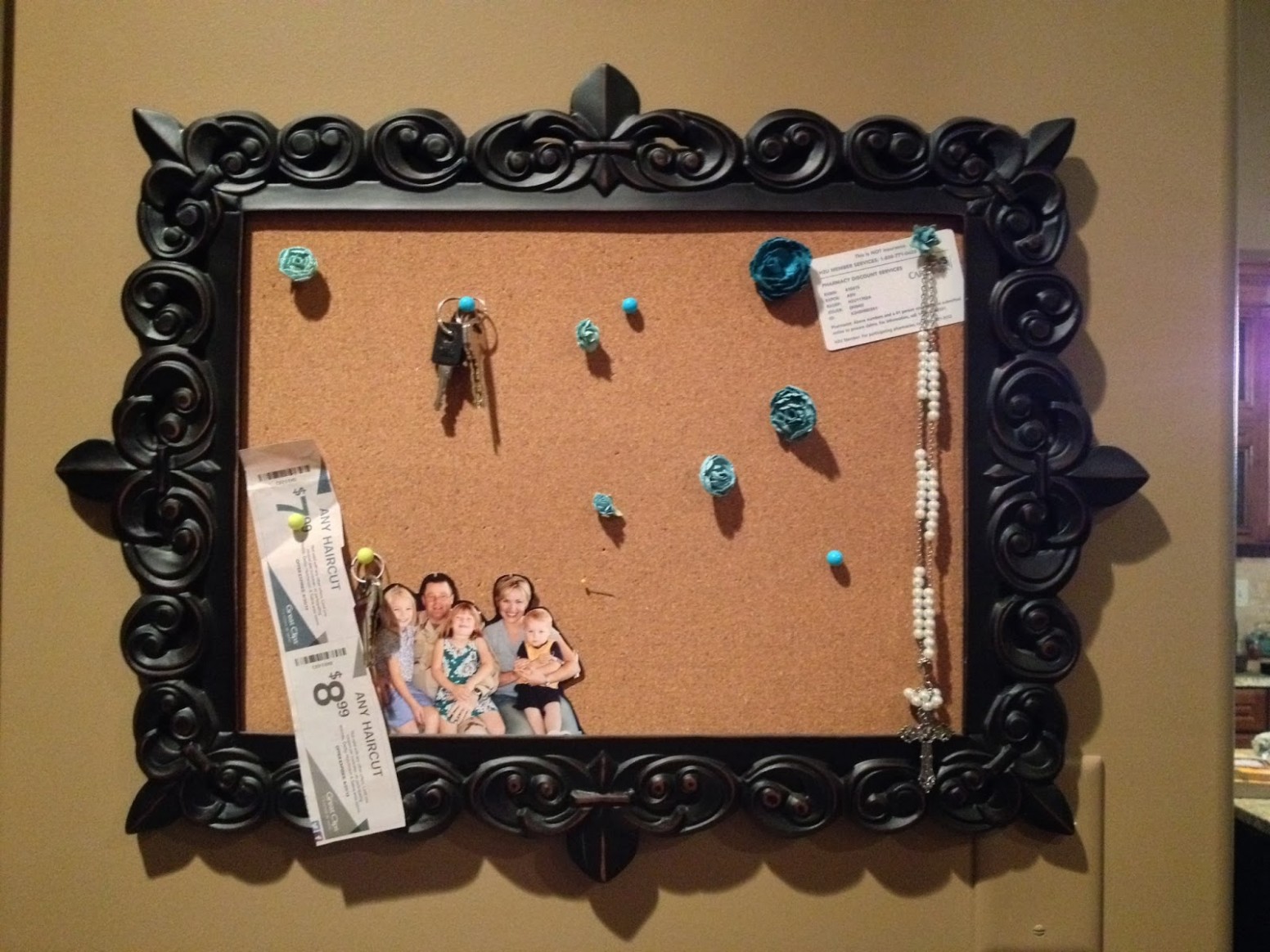 The Concrete Cottage: Painted Cork Board Annie Sloan Chalk Paint Hobby Lobby