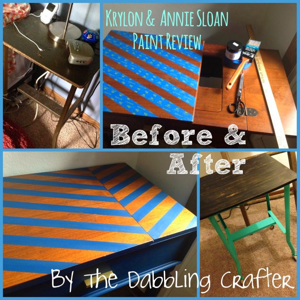 The Dabbling Crafter: Diy Sunday: Annie Sloan Paint & Krylon Spray ..