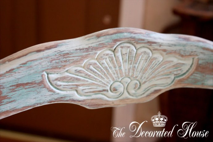 The Decorated House: ~ French Chair Makeover : Distressed ..