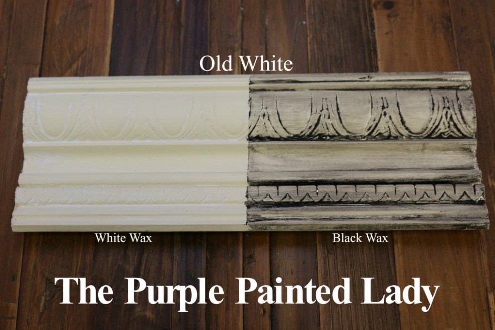 The Purple Painted Lady Old White Chalk Paint Annie Sloan ..