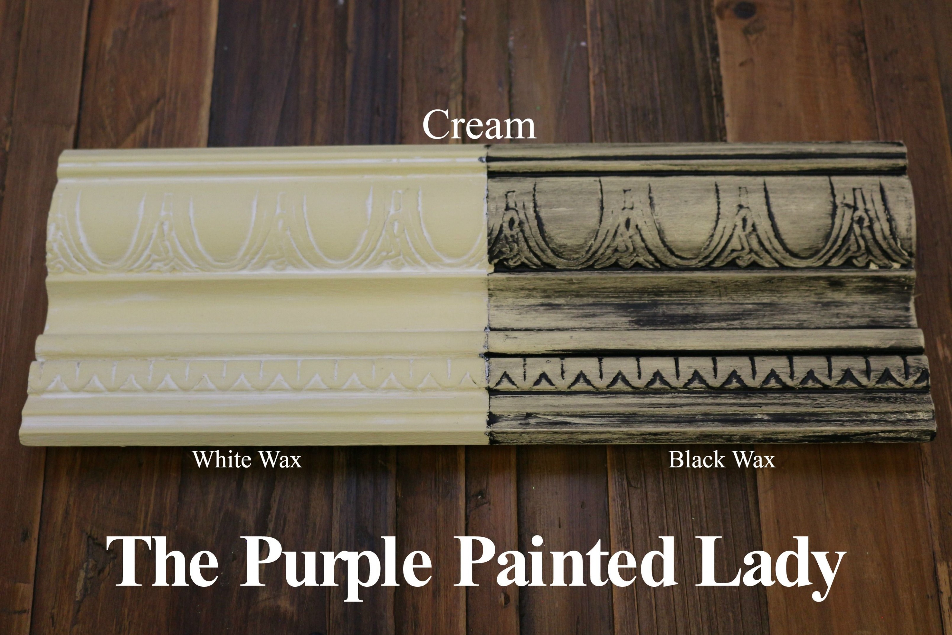 The Purple Painted Lady Two Coats Of Cream Chalk Paint® By Annie ..