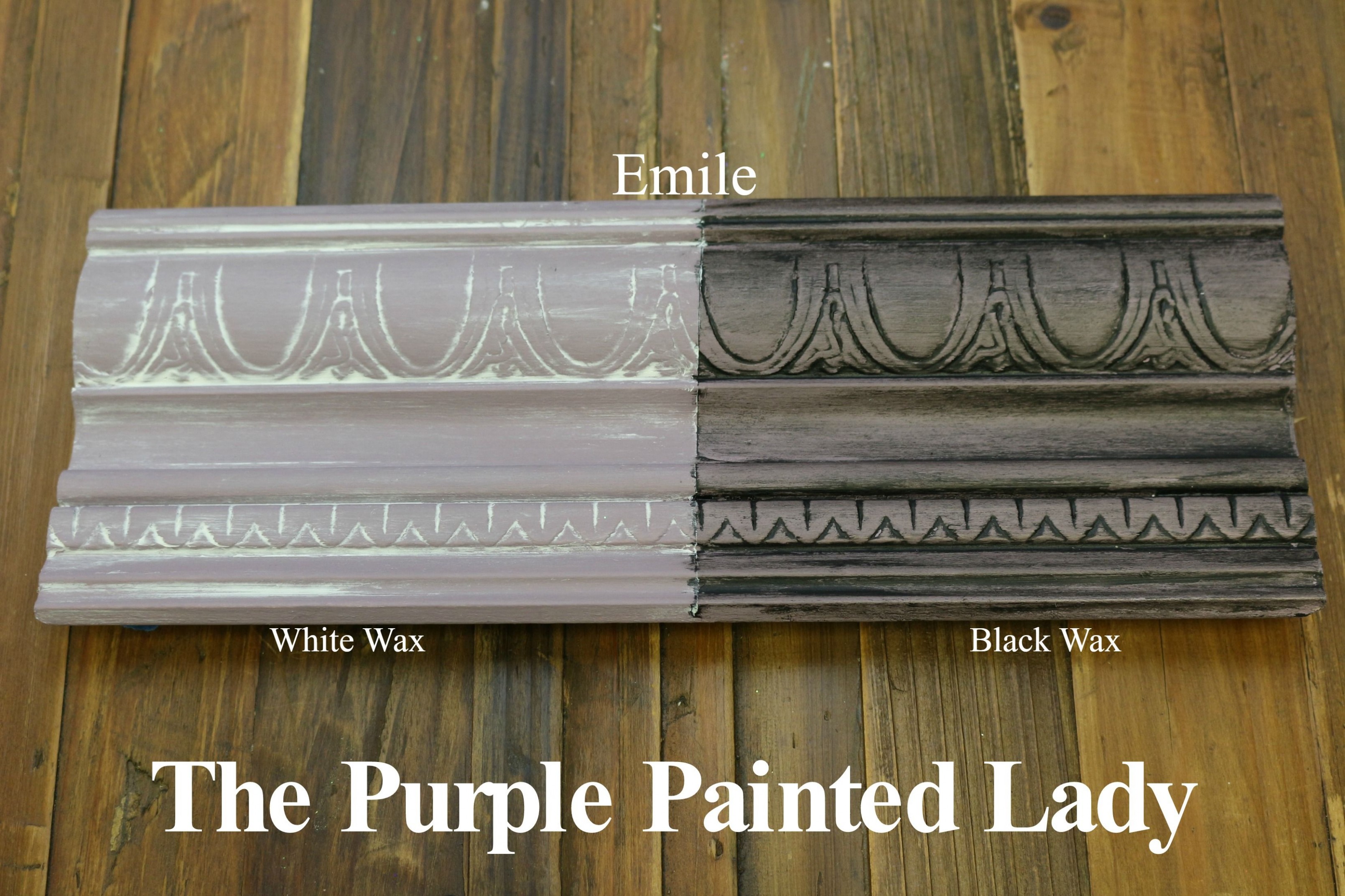 The Purple Painted Lady Two Coats Of Emile Chalk Paint ..