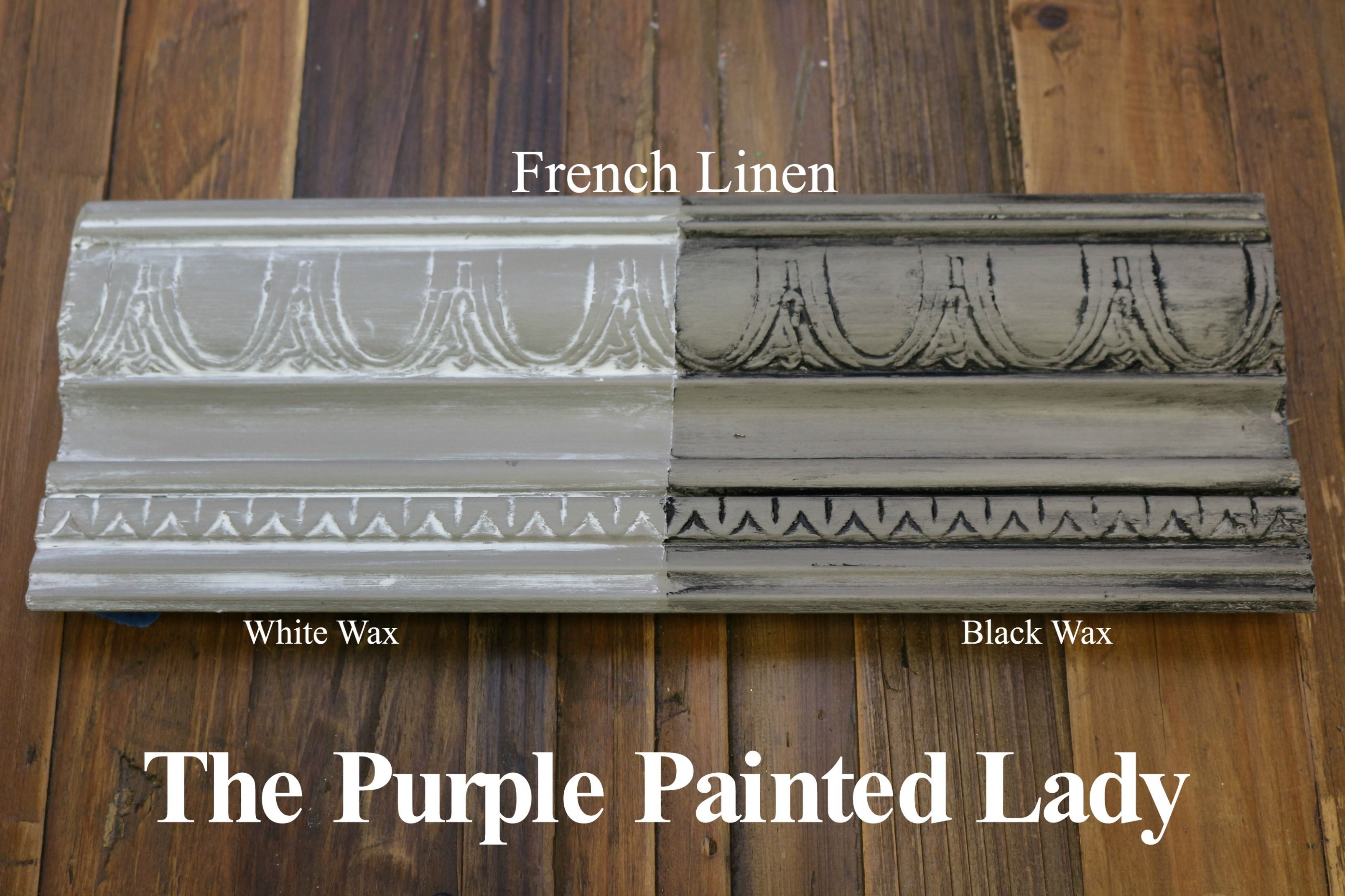 The Purple Painted Lady Two Coats Of French Linen Chalk Paint ..