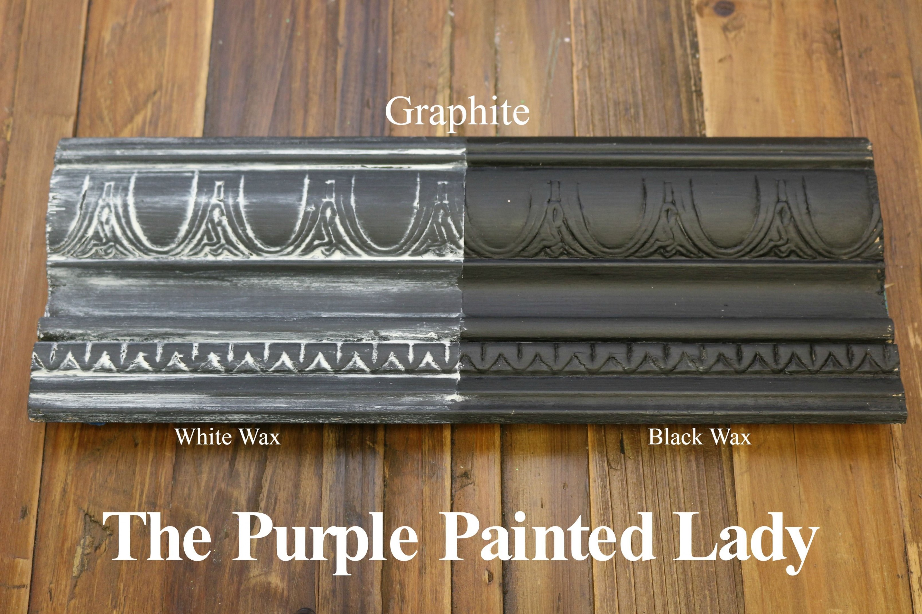 The Purple Painted Lady Two Coats Of Graphite Chalk Paint® By ..