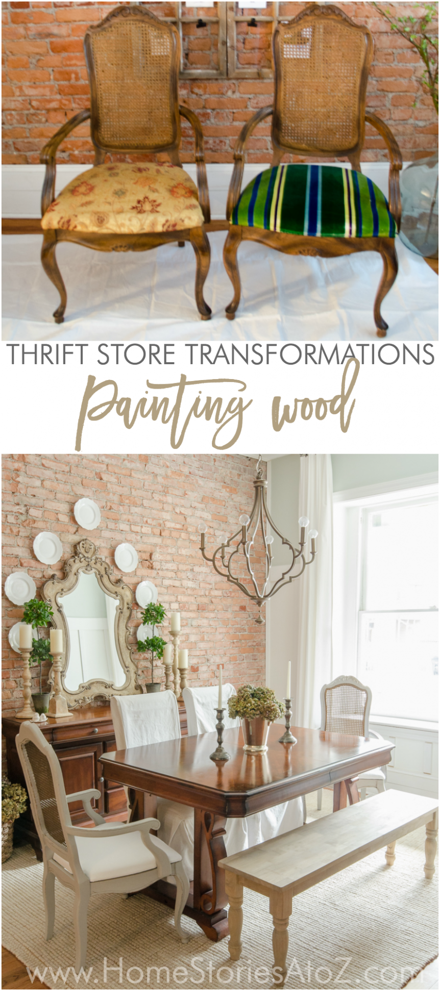 Thrifty Under $7: How To Paint Wood How To Paint Chalk Paint On Wood