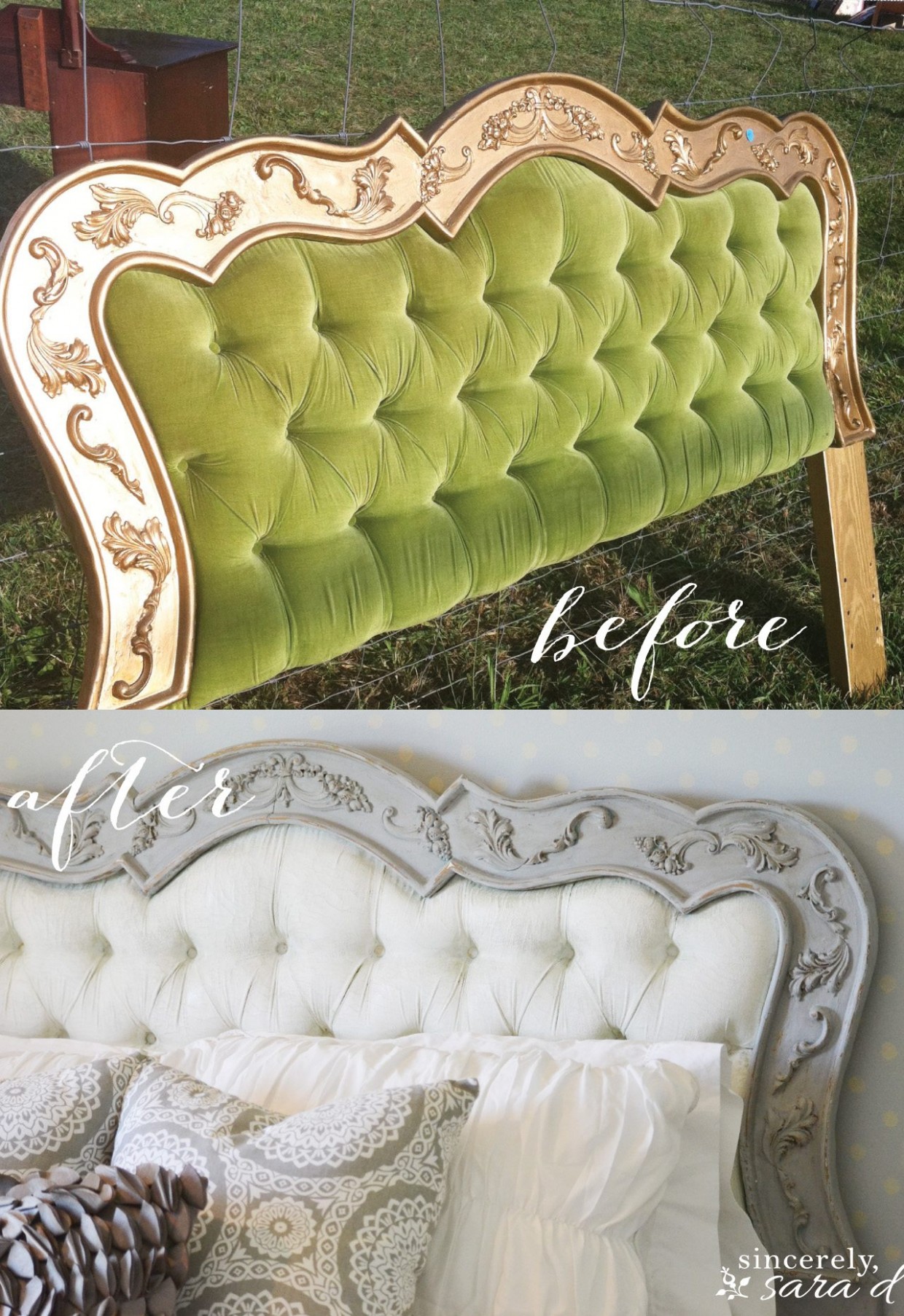 Tutorial For Using Chalk Paint On Fabric Sincerely, Sara D ..