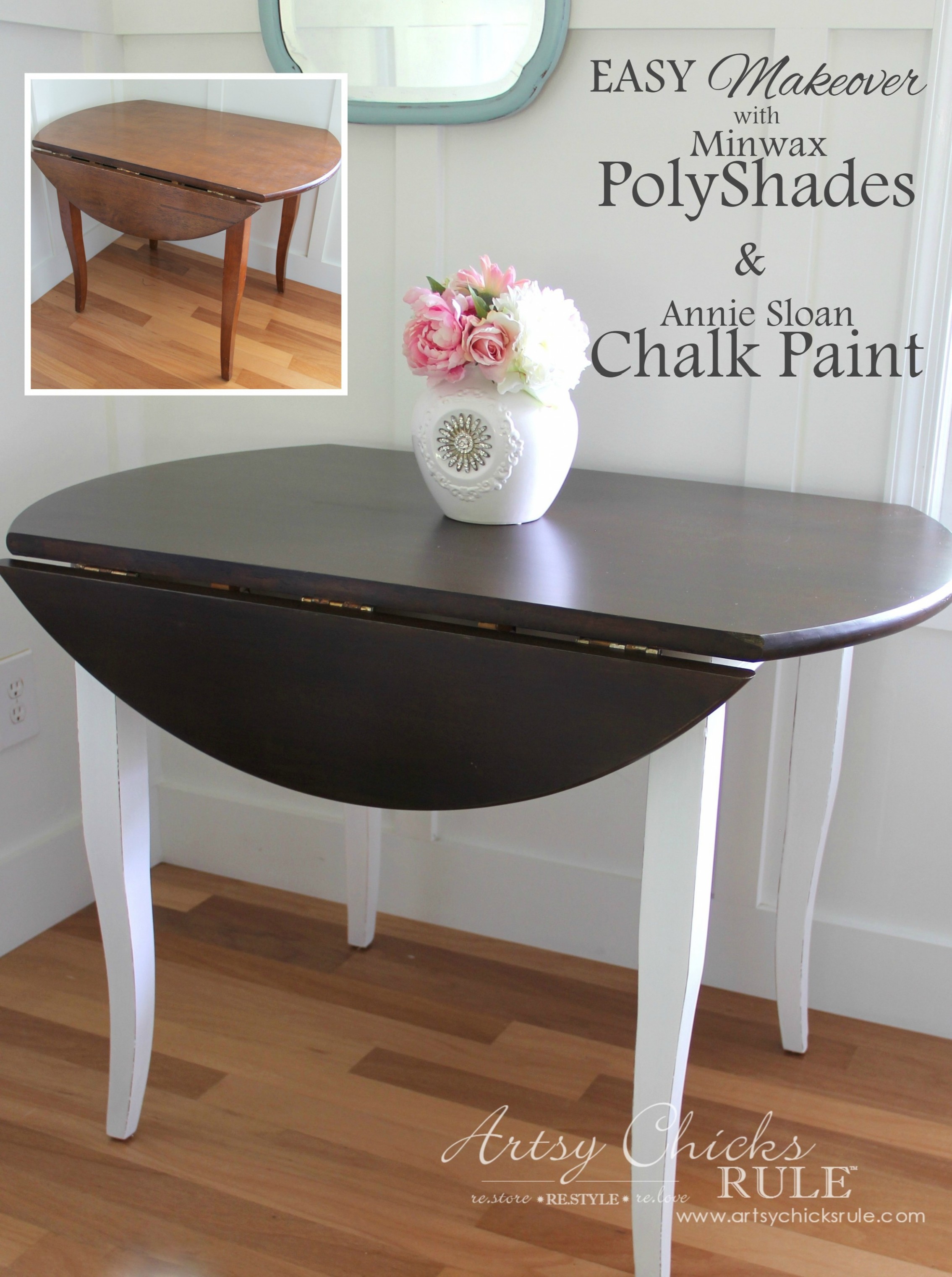 Update Wood Furniture With Polyshades & Chalk Paint ..