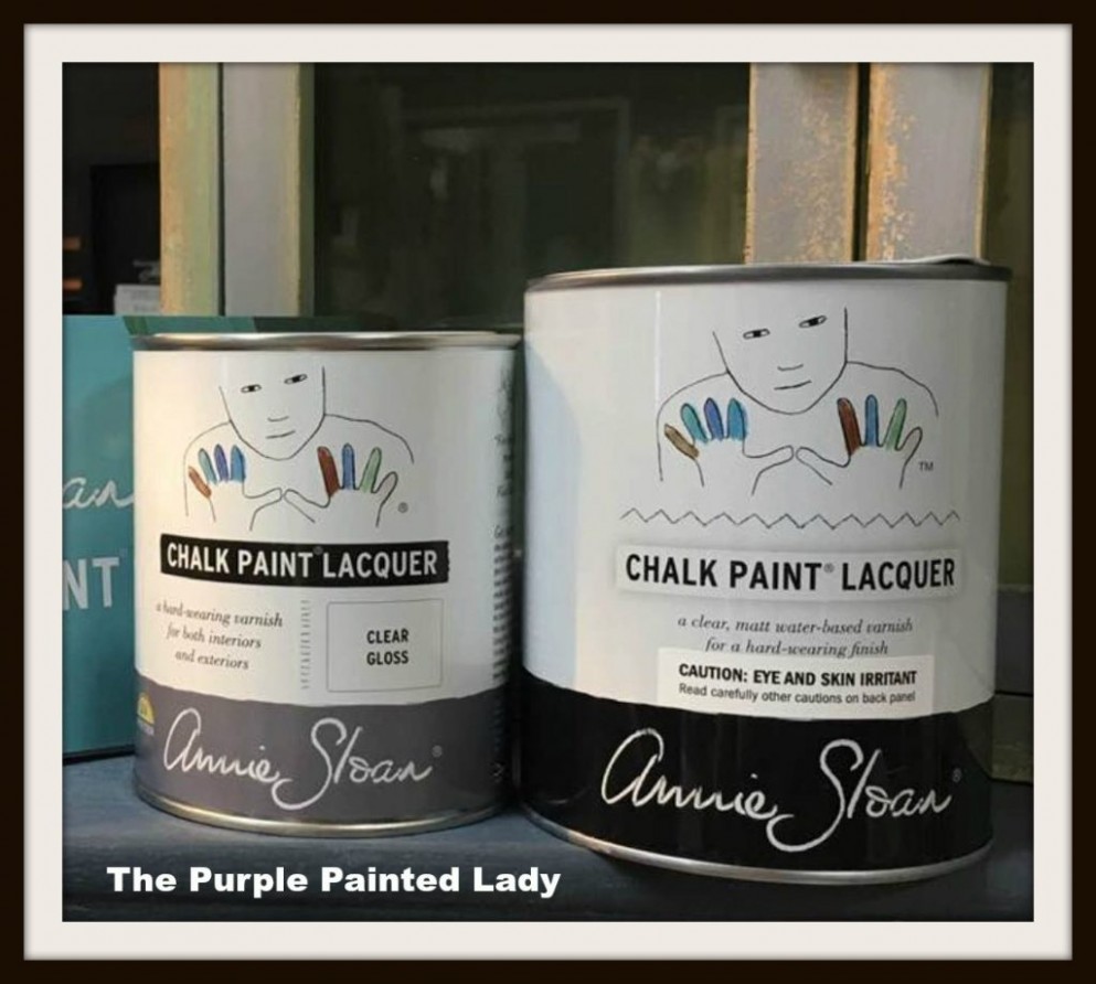 Using Annie Sloan Lacquer – Important Tips! | The Purple Painted Lady Annie Sloan Chalk Paint Wax Clear
